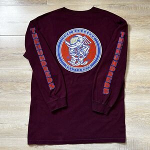 The Hundreds Mammoth Mountain Like Wolly On Skis Retro Logo Long Sleeve Mens
